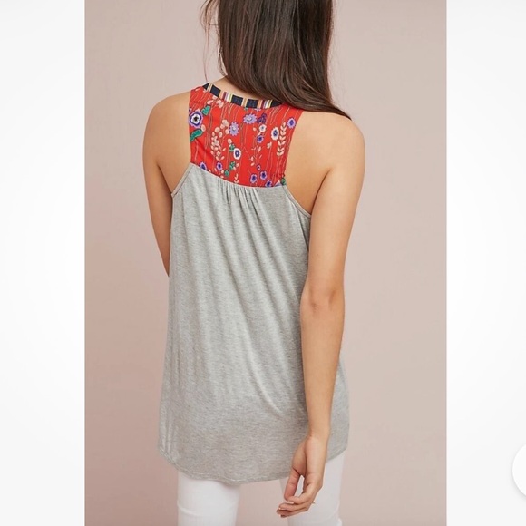 Anthropologie Tint Floral Tank NWOT - Picture 3 of 8